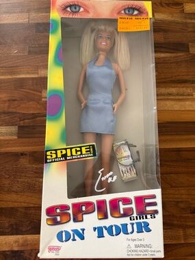 Spice Girls "On Tour" Baby Spice Doll - Blue Mini Dress